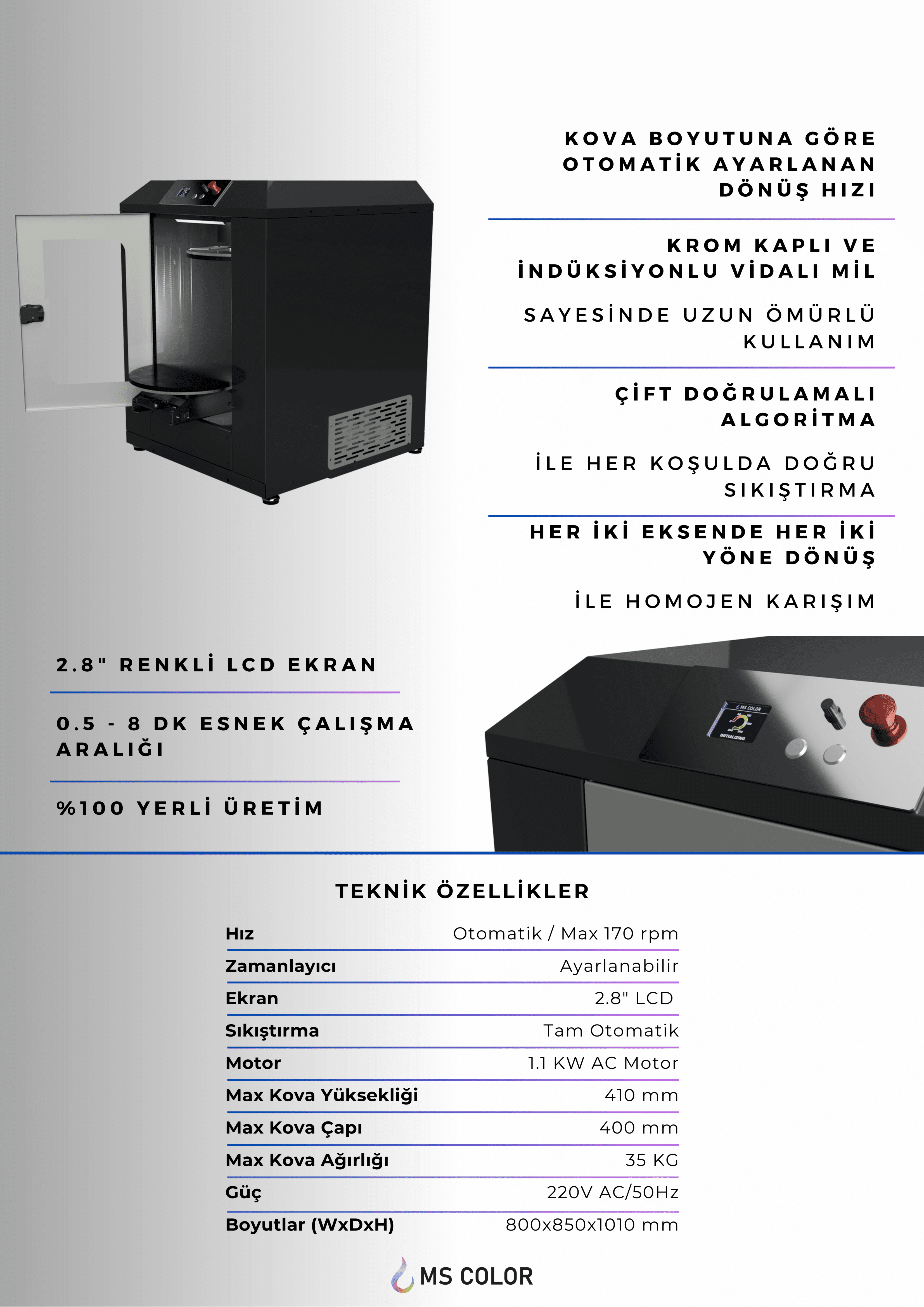 GyroMix Özellikleri